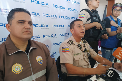 La Policía Nacional informó detalles de dos ataques armados ocurridos en una zona céntrica de Cuenca.