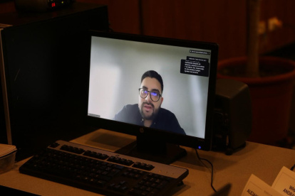 Declaración de  el exJuez Carlos Serrano vía telemática en caso Mario Godoy.