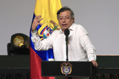 Foto del presidente de Colombia, Gustavo Petro.