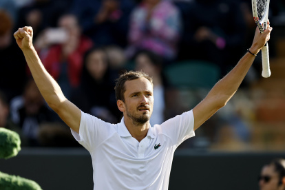 Medvedev defiende las semifinales del Grand Slam del año pasado