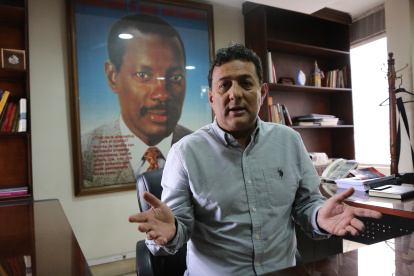 Geovanni Atarihuana es director nacional del partido Unidad Popular y exasambleísta constituyente de Montecristi, en 2008.