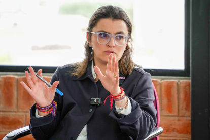 La vicepresidenta de Ecuador, María José Pinto.