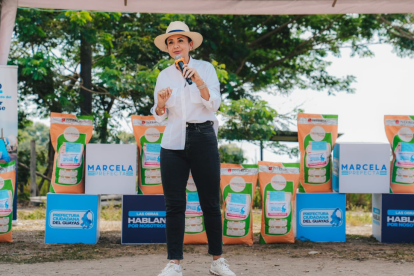 Marcela Aguiñaga, prefecta de Guayas.