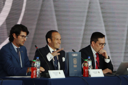 Egas buscará con esta lista su polémico tercer periodo al mando de la Federación Ecuatoriana de Fútbol.