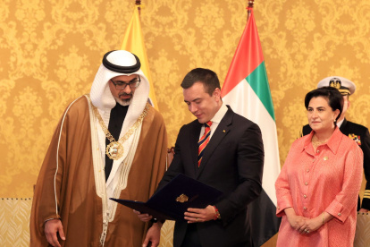 Visita a Ecuador del l Príncipe Heredero de Abu Dabi, Sheikh Khaled bin Mohamed bin Zayed Al Nahyan.