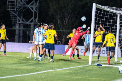 Ecuador le ganó 1-0 a Argentina en el Sudamericano Sub 20 de Paraguay.