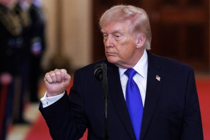 El presidente de Estados Unidos, Donald Trump.