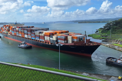 Referencial. Autoridades incautaron 900 kilos de droga en un contenedor procedente de Ecuador, durante un operativo en el puerto de Panamá