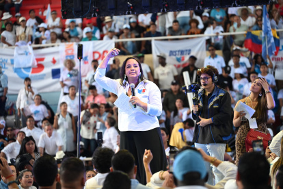 Gabriela Rivadeneira es la nueva presidenta del movimiento Revolución Ciudadana, organización política fundada por el expresidente Rafael Correa.