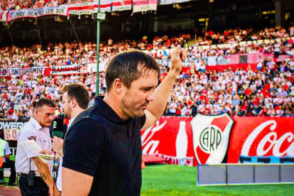 Eduardo Coudet tenía previsto ser presentado este miércoles 4 de marzo en el estadio Monumental de River.