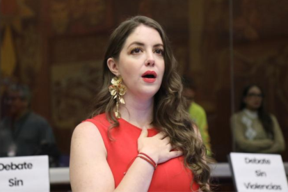 Palacios, formalizó una denuncia por violencia política de género contra la ministra de Desarrollo Humano, Zaida Rovira.