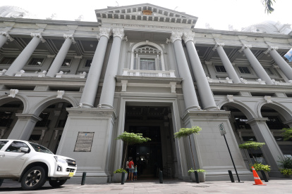 Fachada del Palacio Municipal de Guayaquil.