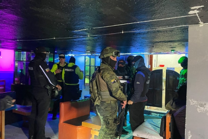 La Policía y Fuerzas Armadas también participaron en los operativos.