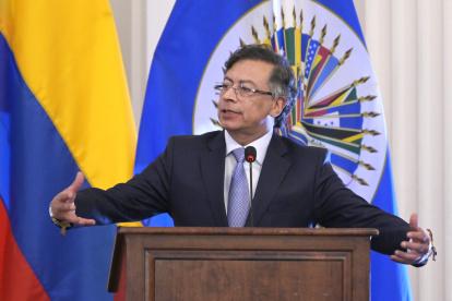 Fotografía de archivo del presidente de Colombia, Gustavo Petro.