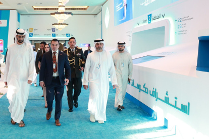 El presidente Daniel Noboa estuvo en Dubái el pasado 3 de febrero de 2026.