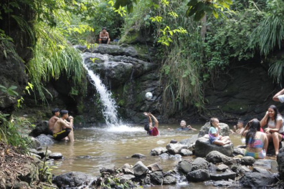 El sitio ha sido visitado por familias y amigos en busca de aventuras en la naturaleza.