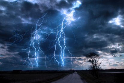 Referencial. Se prevé lluvias de alta intensidad y tormentas en las próximas horas.