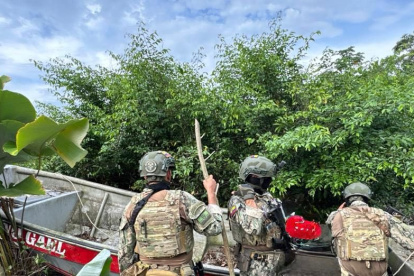 Las Fuerzas Armadas han identificado movimientos vinculados al narcotráfico en ríos que conectan zonas de la frontera norte.