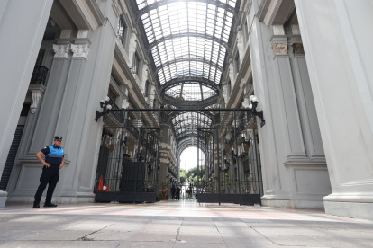 Fachada del Municipio de Guayaquil, centro de la ciudad.