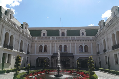 En el Palacio de Najas actualmente funciona la Cancillería. Los recorridos son los jueves.