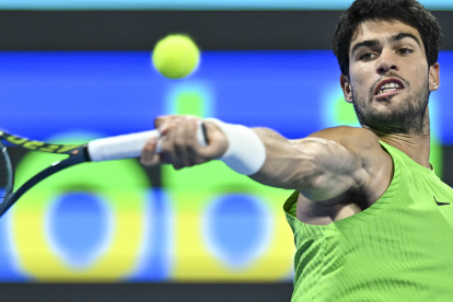 Carlos Alcaraz, tenista español.