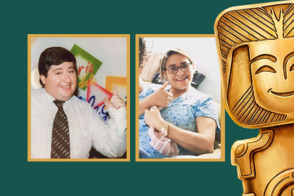 Mimo Cava y Amparo Guillén.