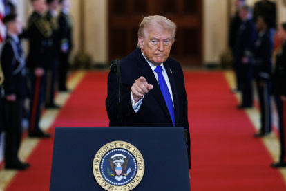 El presidente de Estados Unidos, Donald Trump.