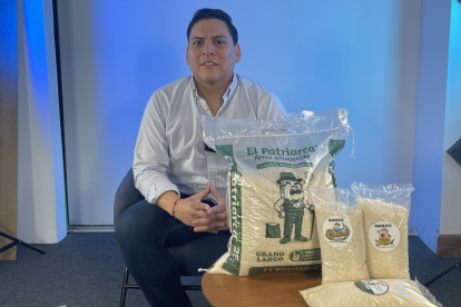 Luis Cueva, fundador de El Patriarca, presentó la historia del arroz premium nacido de una iniciativa familiar.