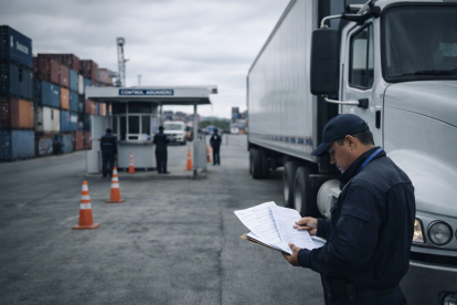 Imagen referencial, sobre el control aduanero.