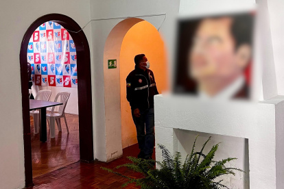 La Fiscalía y Policía Nacional llevaron adelante el allanamiento en Quito.