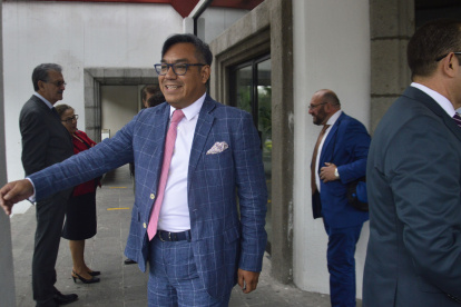 Paúl Ocaña, presidente del Colegio de Abogados de Pichincha y de la Federación Nacional de Abogados.