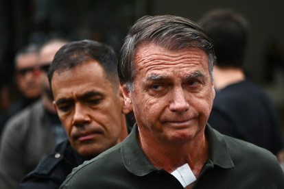 Fotografía del expresidente de Brasil Jair Bolsonaro.