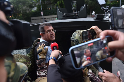 Santiago Diaz fue asambleísta y miembro del buró político de Alianza País, hoy es testigo de la Fiscalia en contra de sus exlideres.