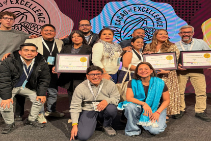 Ecuador logró un triple reconocimiento en el Cacao of Excellence.