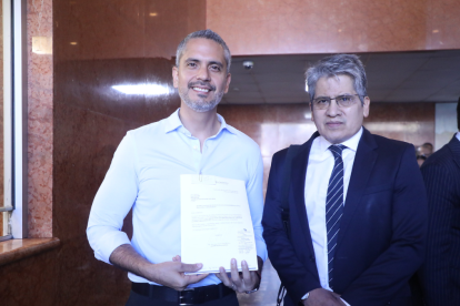 Imagen de archivo de Raúl Chávez, mientras la Asamblea confirma que el legislador pidió permiso para ausentarse por motivos de salud.