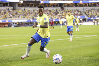 Vinícius Júnior, delantero de Brasil.