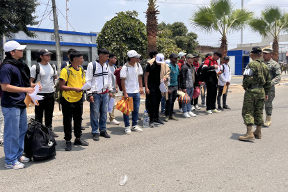 Cupo. En el centro de acuartelamiento Fuerte Militar Huancavilca escogerán a 473 jóvenes.
