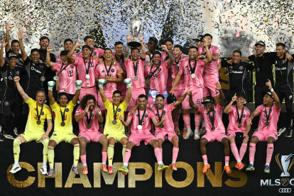 El Inter Miami y sus estrellas vendrán a Guayaquil como  monarcas de la MLS.