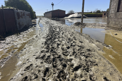 En la imagen, aldea de Bahiet, unas de las poblaciones damnificadas y a donde cientos de desplazados no pueden volver.