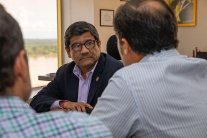 El ministro de Producción Luis Jaramillo se pronunció sobre la tasa de seguridad este 2 de marzo de 2026.