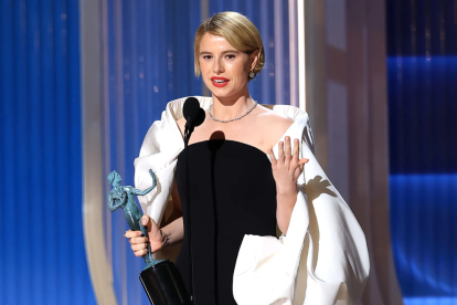 Jessie Buckley se llevó el Actor Award por su interpretación en Hamnet, como una de las actuaciones más celebradas de la temporada.