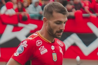 La reacción de Mateo Maccari tras la grave lesión de García.