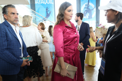 Fiorella Icaza, esposa del alcalde de Guayaquil.