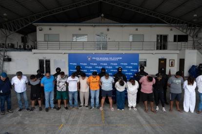 La Operación Costa incluyó operativos en Pichincha, Guayas y El Oro.