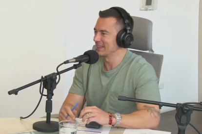 El presidente Daniel Noboa, entrevistado en Radio Canela.