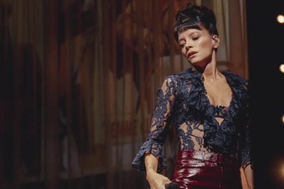 Lily Allen durante la primera noche del 'West End Girl Tour'.