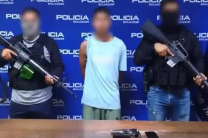 La Policía de Ecuador detuvo a un presunto integrante de la ‘Mafia Glen’, acusado de homicidio en la Martha de Roldós.