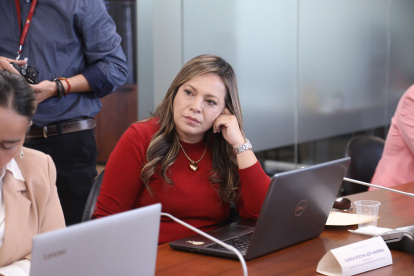Ledy Zúñiga es asambleísta por Pichincha, Distrito 1, de la Revolución Ciudadana.