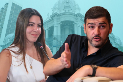 El alcalde Aquiles Álvarez y la vicealcaldesa Tatiana Coronel son figuras del movimiento RETO (Renovación Total), aunque fueron electos por la Revolución Ciudadana.