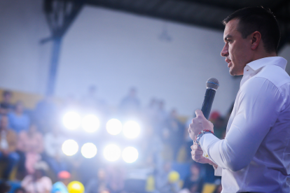 El presidente Daniel Noboa expone su plan contra las extorsiones y el fenómeno de las ‘vacunas’ en Ecuador.